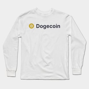 Dogecoin Long Sleeve T-Shirt